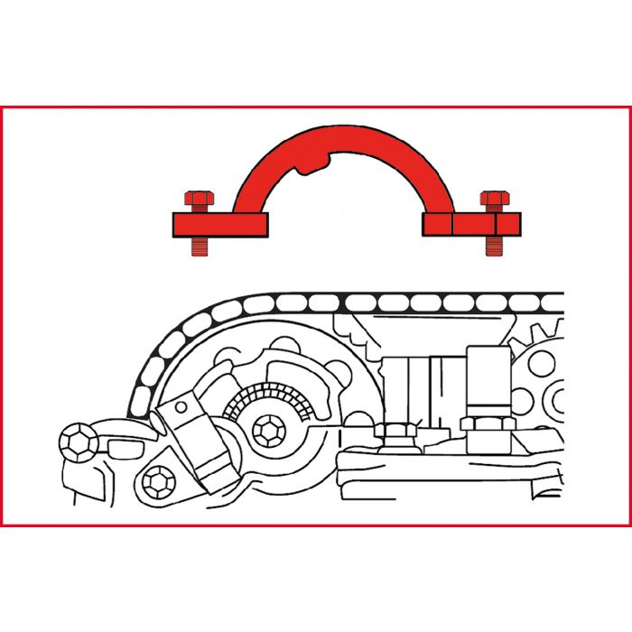Jeu d’outils de calage moteur - Opel, Isuzu, Saab KSTOOLS - 4001575