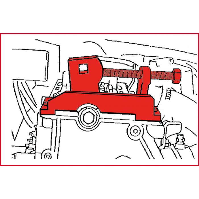 Jeu d’outils de calage moteur - Opel, Isuzu, Saab KSTOOLS - 4001575