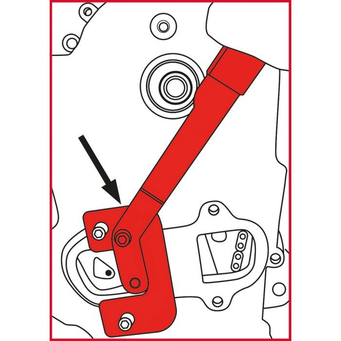 Jeu d’outils de calage moteur - Fiat Ford Opel Suzuki KS TOOLS - 400.2425