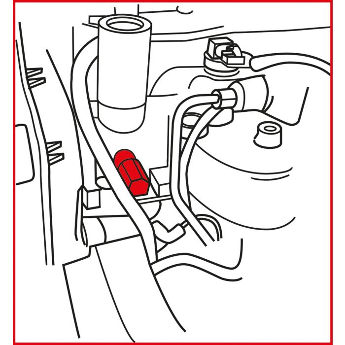 Jeu d'outils de calage moteur - Chrysler KS TOOLS - 400.2450