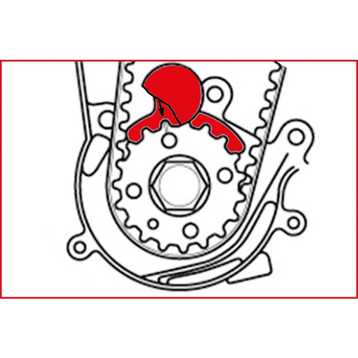 Jeu d'outils de calage moteur - VAG Audi Skoda Volkswagen Seat KS TOOLS - 400.2700