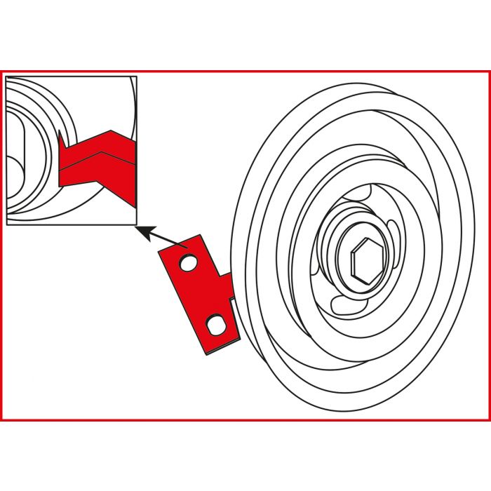 Jeu d'outils de calage moteur - Ford, Volvo KSTOOLS - 4004125