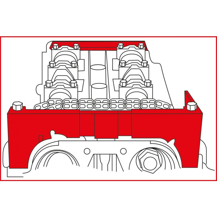 Jeu d'outils de calage moteur - Opel (1.0/1.2/1.4) KSTOOLS - 4004200