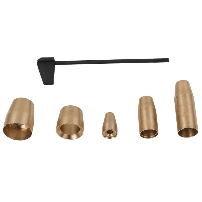 Jeu de 5 douilles pour pompes à injection avec gabarit de réglage KS TOOLS - 400.9080