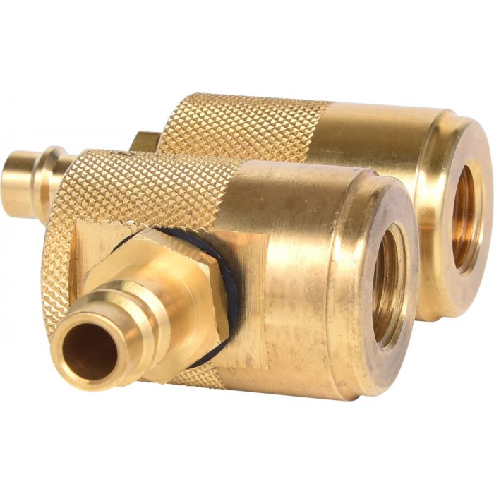 Jeu de 2 raccords pneumatique spécial air comprimé KS TOOLS - 450.0315