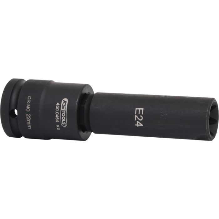 Douille à chocs pour culasse TORX® 3/4'', L.140 mm - E24 KSTOOLS - 4500454