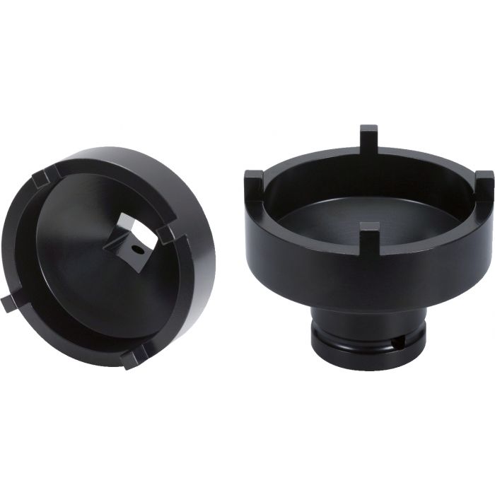 Coffret de 9 douilles à ergots pour écrous de moyeux KS TOOLS - 450.5000