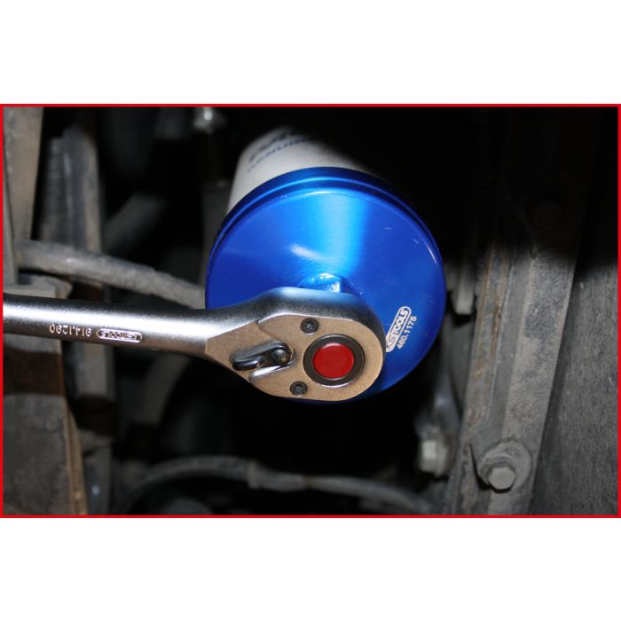 Cloche pour filtre à huile Ø 92 mm / 10 cannelures KSTOOLS - 4601175