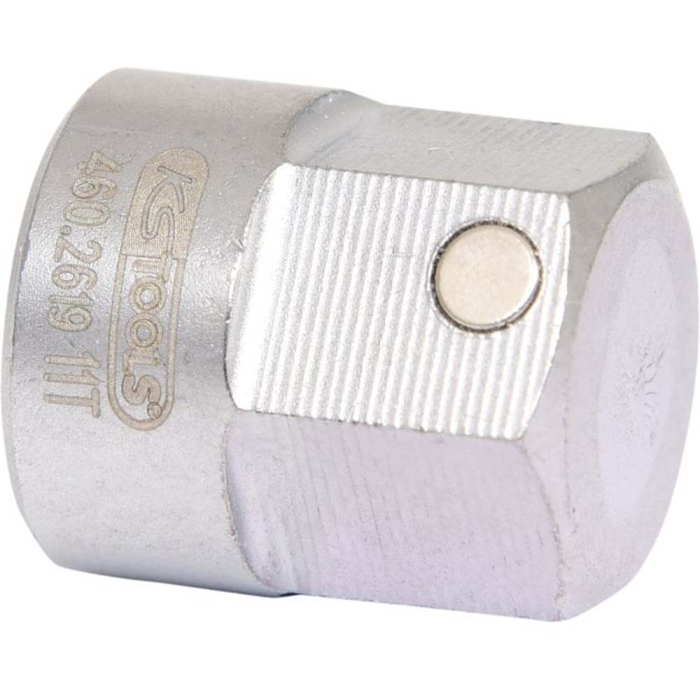 Insert spécial à denture multiple M9 avec aimant pour étriers de frein SAF et Knorr KS TOOLS - 460.2619