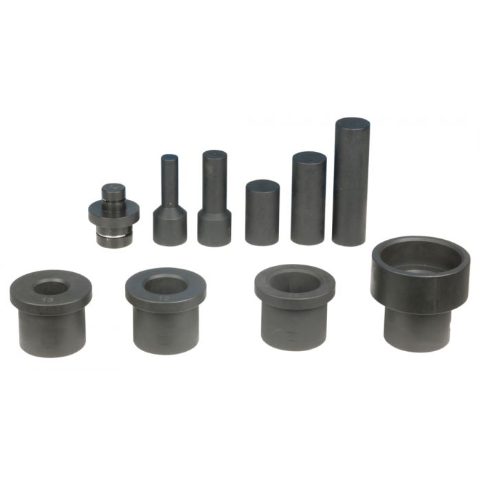 Presse à pivot 75 t avec kit de douilles 29 pièces KS TOOLS - 460.3620