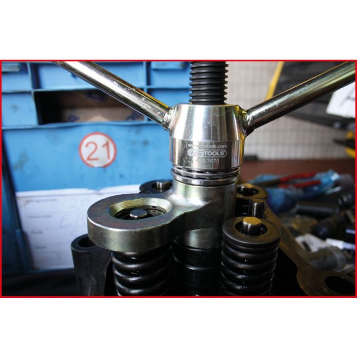 Compresseur de ressort de soupapes pour Scania KS TOOLS - 460.3870