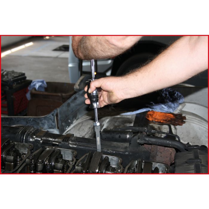 Extracteur d'injecteurs avec masse à inertie pour Scania, 430 mm KSTOOLS - 4604015