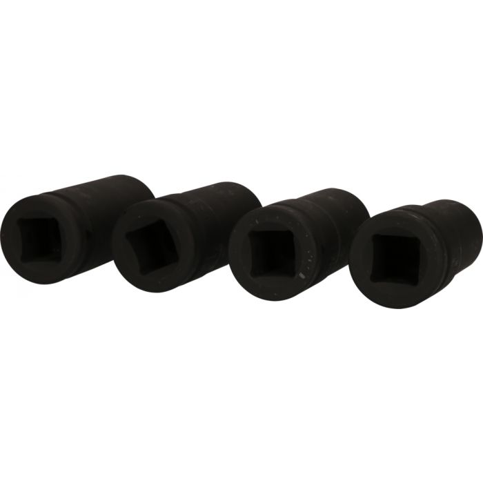 Jeu de douilles à chocs 4 pans 3/4