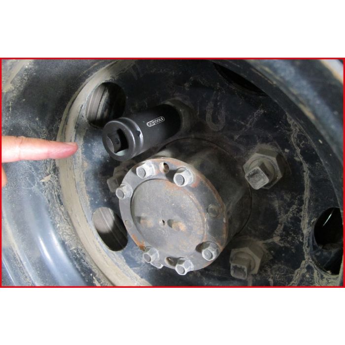 Jeu de douilles à chocs 4 pans 3/4