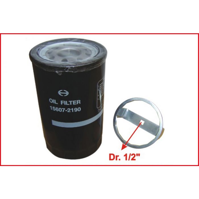 Cloche pour filtre à huile 1/2