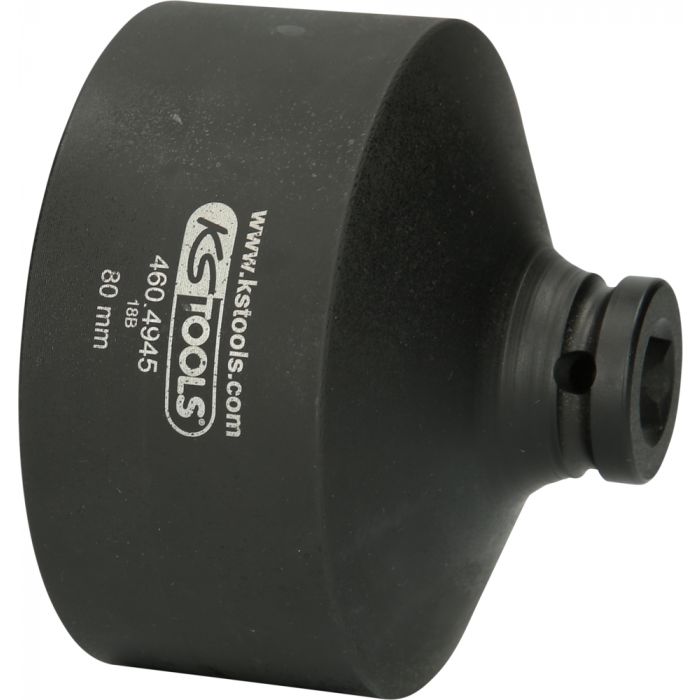 Douille pour écrou d'essieu BPW 80 mm KS TOOLS - 460.4945