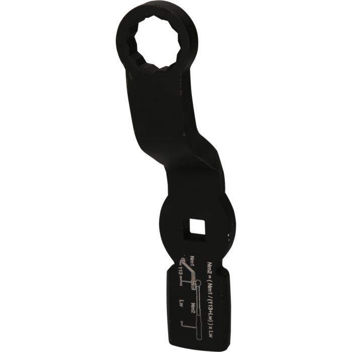 Clé à frapper coudée 24mm pour raccords d'étriers de frein KS TOOLS - 460.5062