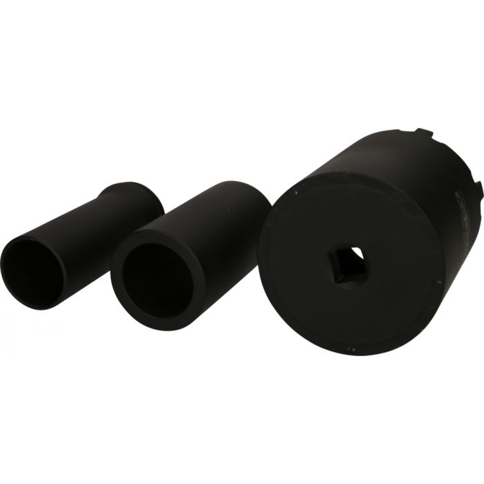 Jeu de douille à 6 ergots Ø 102 mm avec 2 tubes de centrage pour MAN, 3 pcs KSTOOLS - 4605360