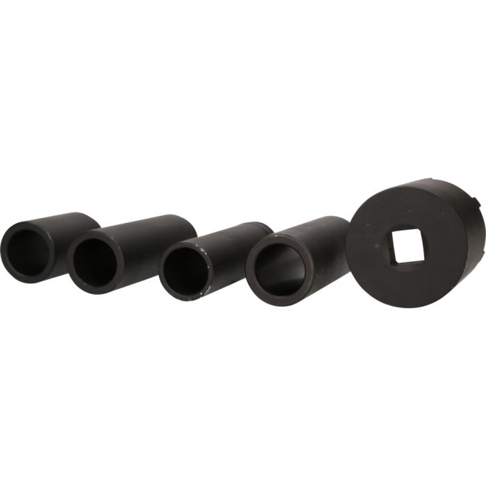 Jeu de douille à 6 ergots Ø 63 mm avec 4 tubes de centrage pour Mercedes 5 pcs KS TOOLS - 460.5370