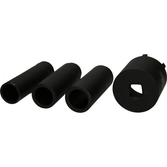 Jeu de douilles à 6 ergots Ø 63 mm avec 3 tubes de centrage pour Mercedes, 4 pcs KSTOOLS - 4605620