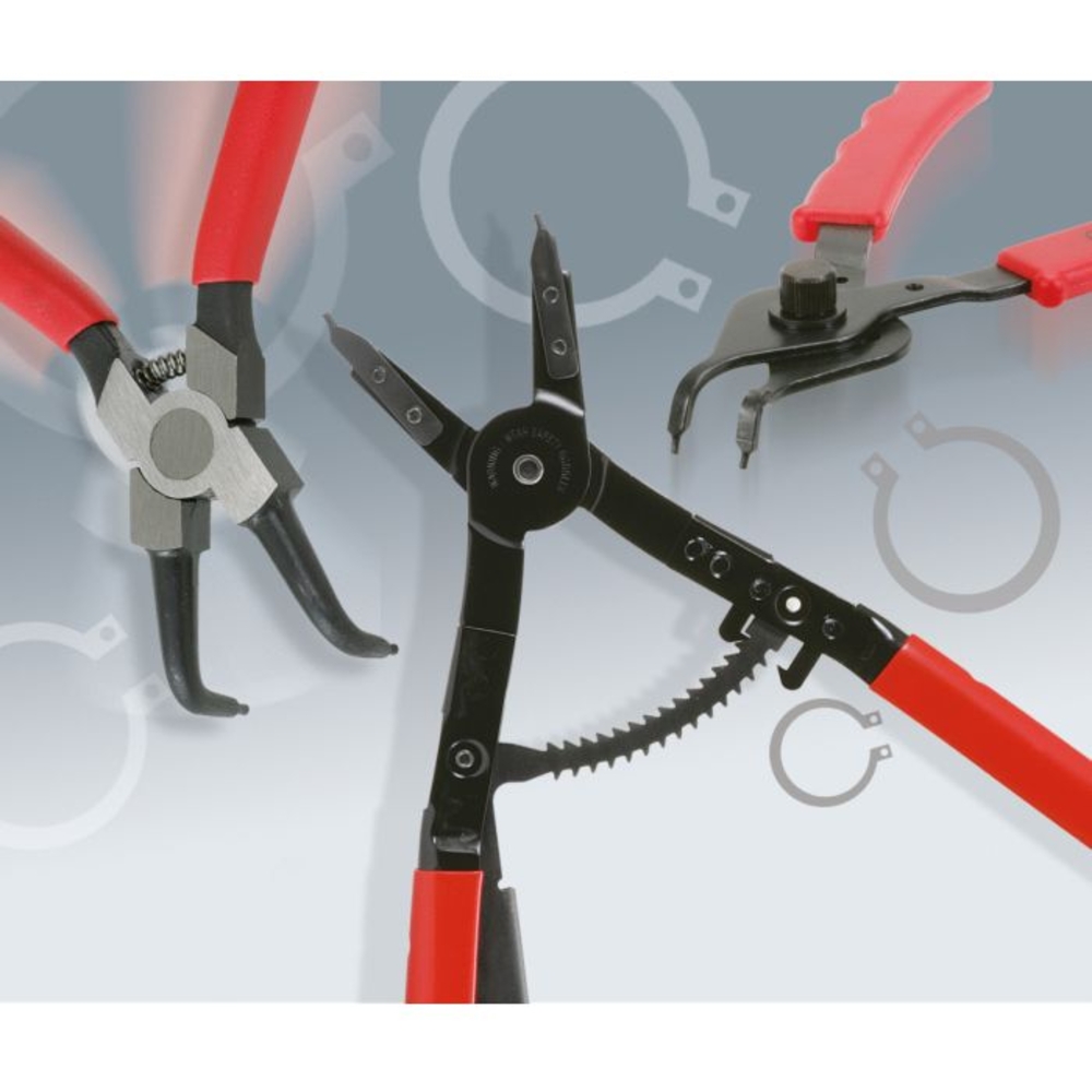 Pince à circlips intérieurs L400 du coffret 500.1300 KS TOOLS - 500.1302