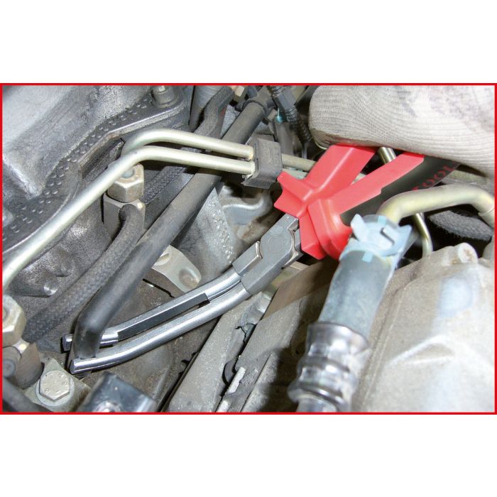 Pince à bougies coudée L 225 mm KS TOOLS - 500.7310