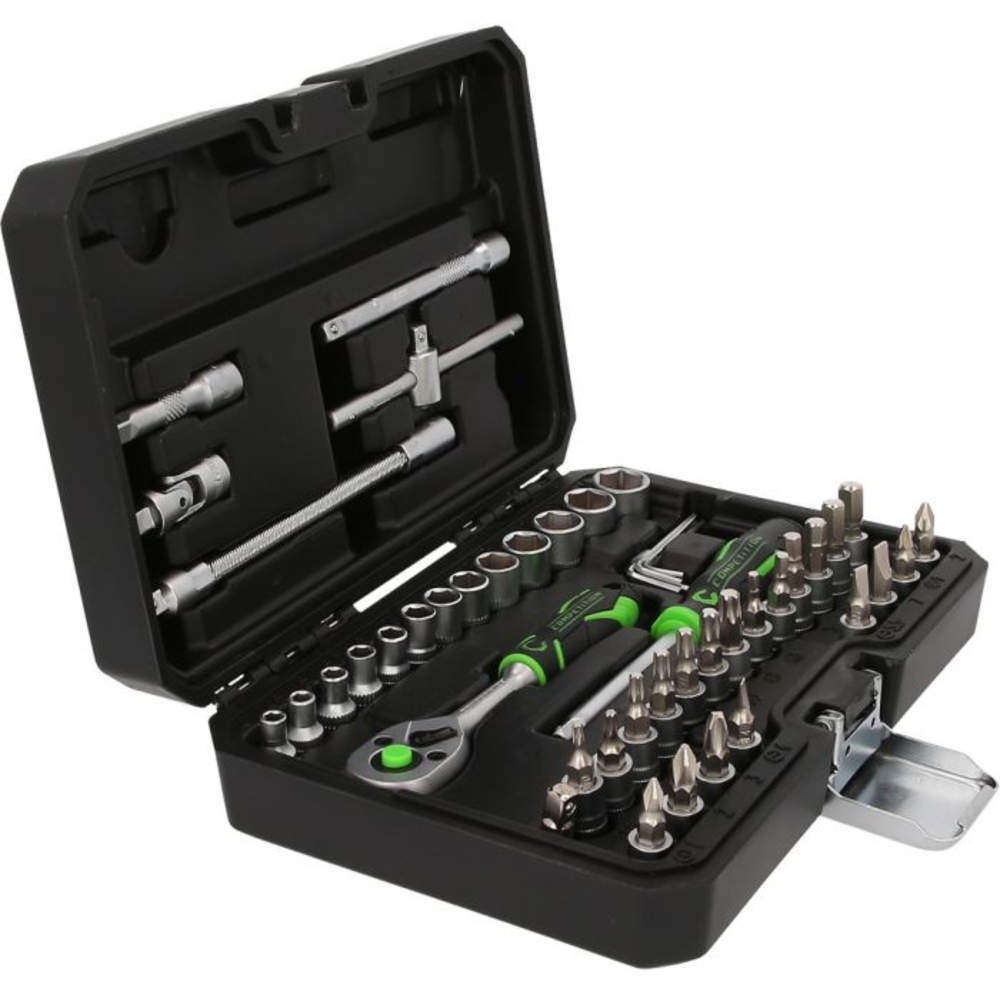Coffret de douilles et accessoires COMPETITION 1/4
