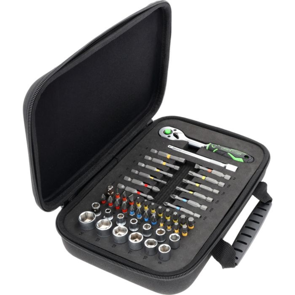 Mini jeu de douilles tournevis COMPETITION 51 pcs - KS TOOLS - 512.0053