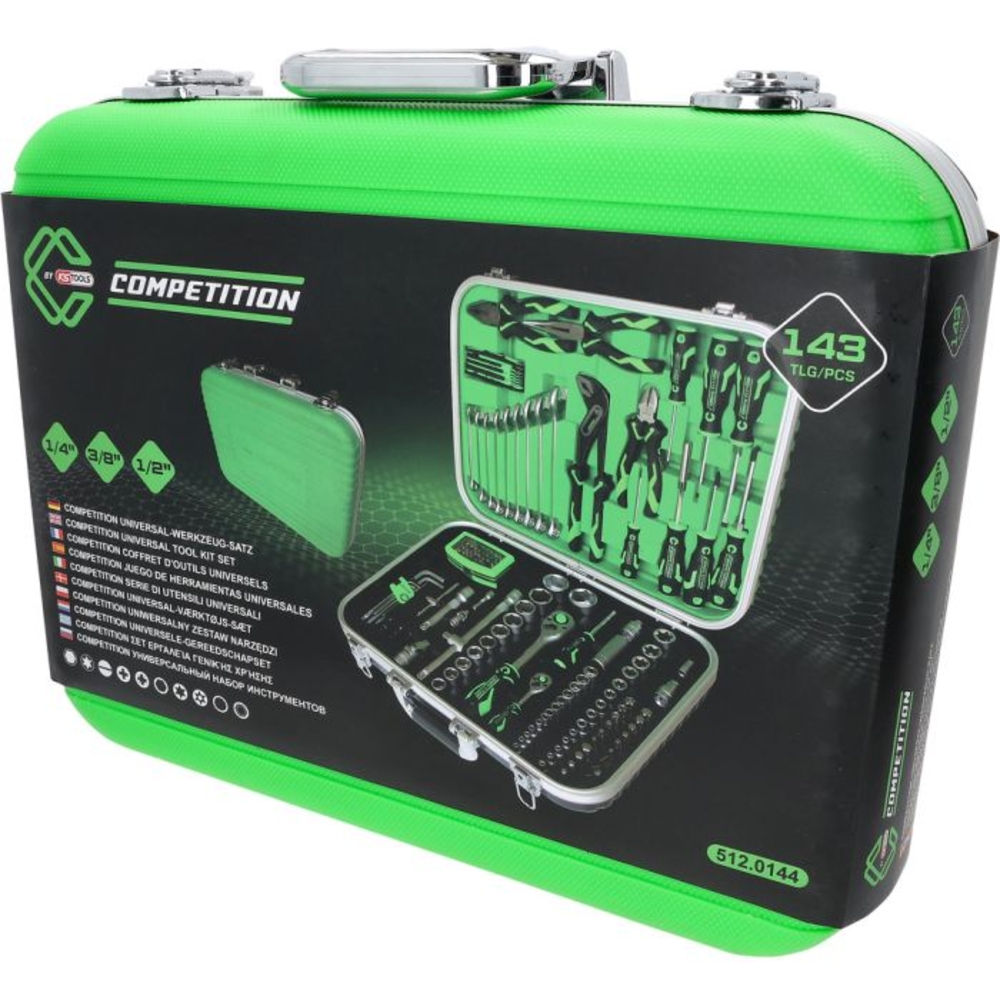 Coffret d'outillage généraliste COMPETITION 1/4