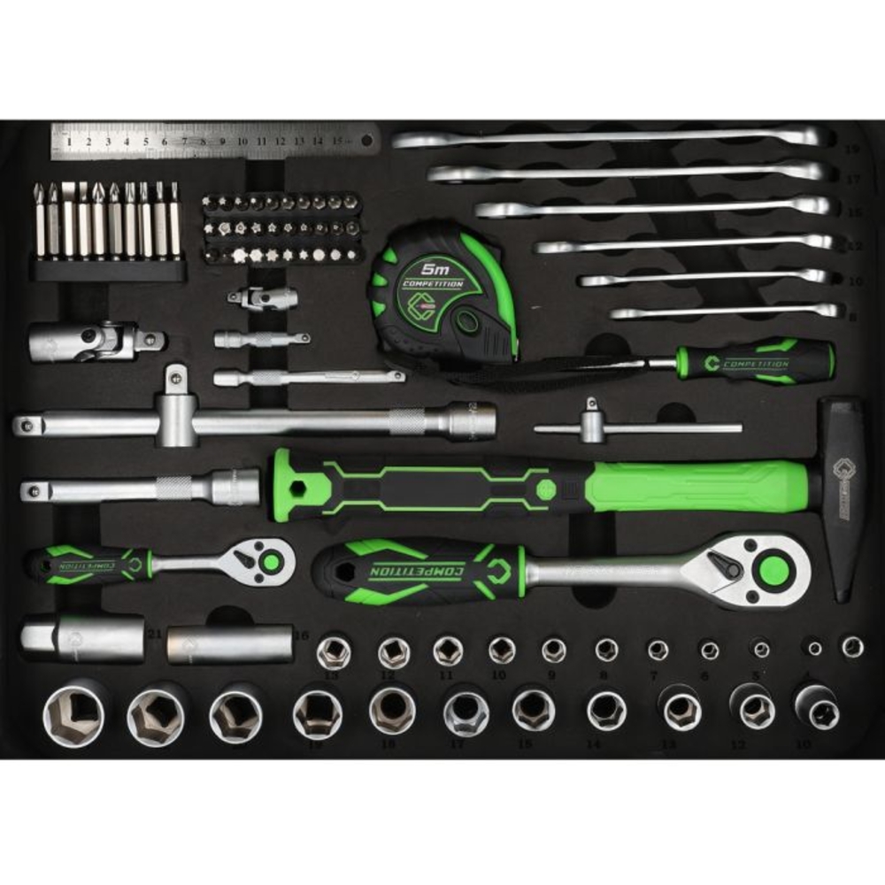 Coffret d'outillage généraliste COMPETITION 1/4