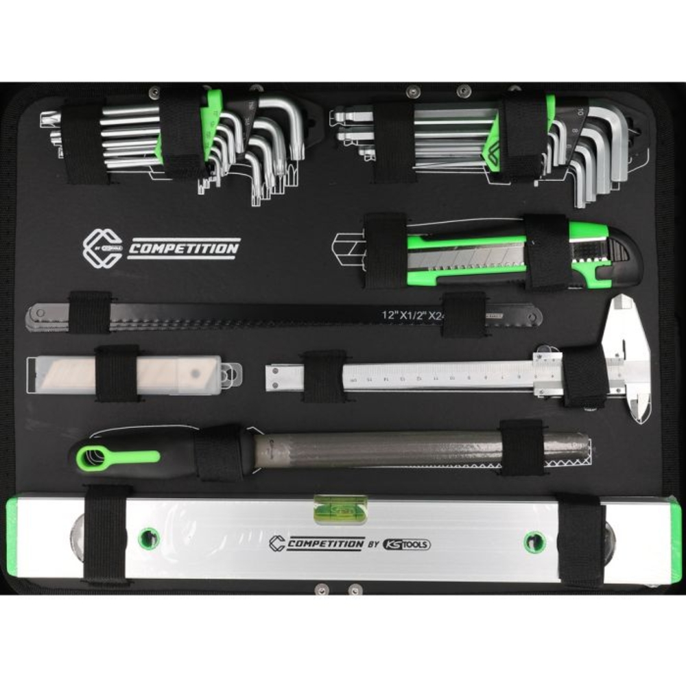 Coffret d'outillage généraliste COMPETITION 1/4