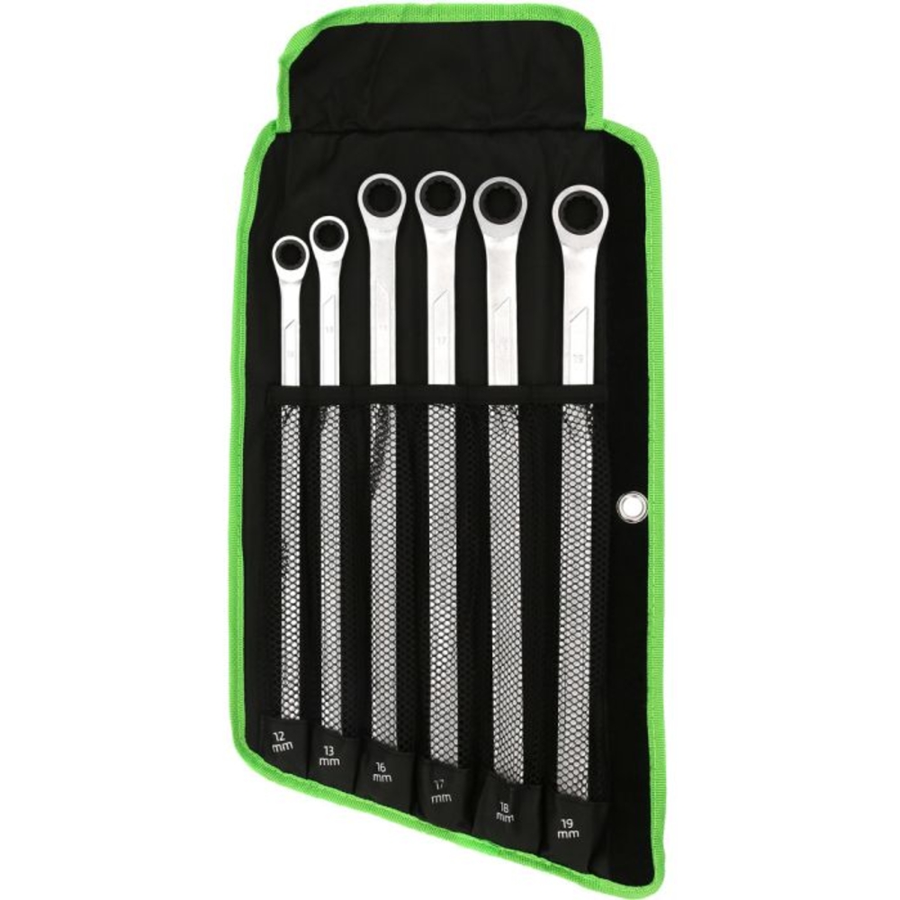 Jeu de clés polygonales à cliquet COMPETITION 6 pcs - KS TOOLS - 512.0205