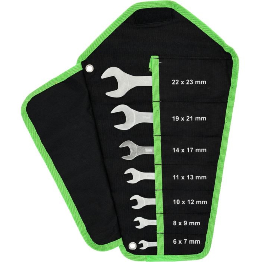 Jeu de clés à fourches extra-plates COMPETITION 7 pcs - KS TOOLS - 512.0207