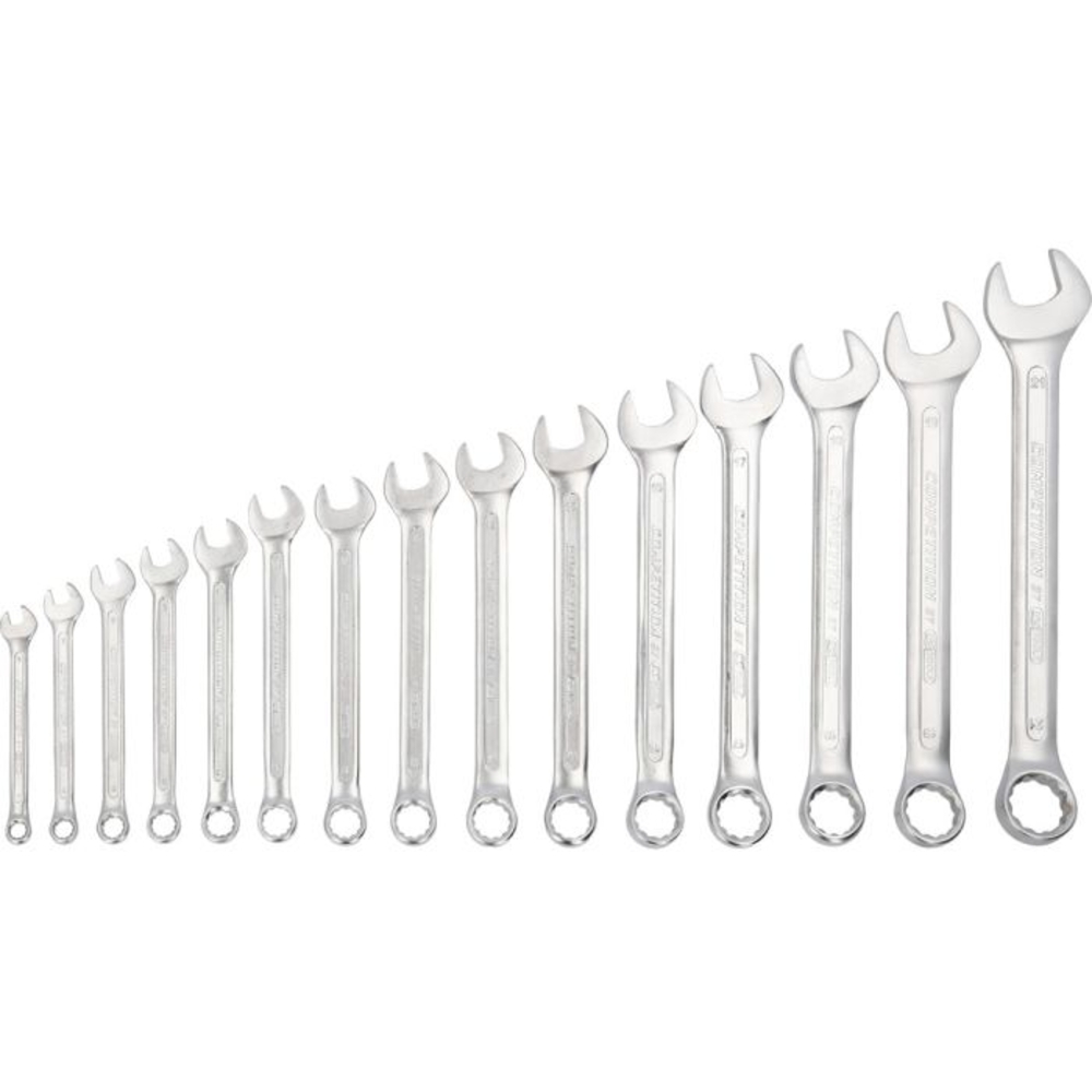 Jeu de clés mixtes COMPETITION 15 pcs - KS TOOLS - 512.0215