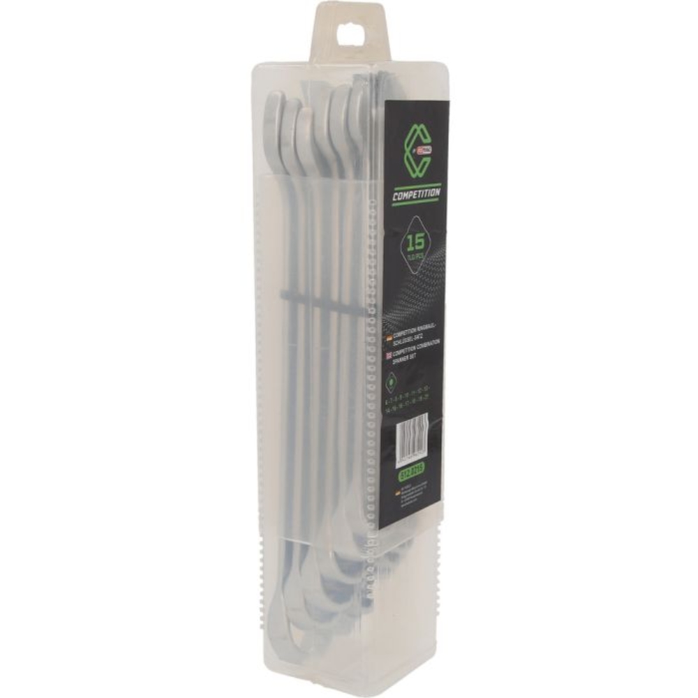 Jeu de clés mixtes COMPETITION 15 pcs - KS TOOLS - 512.0215