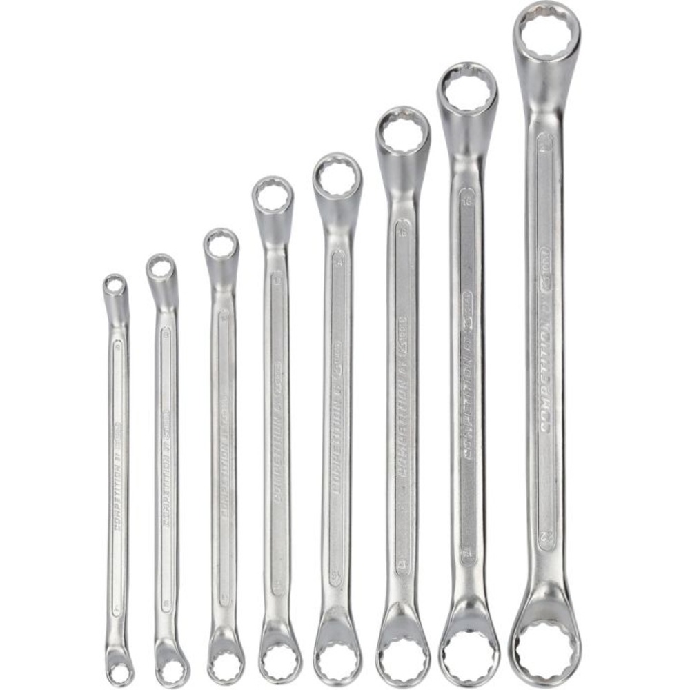 Jeu de clés polygonales contre-coudées COMPETITION 8 pcs - KS TOOLS - 512.0218