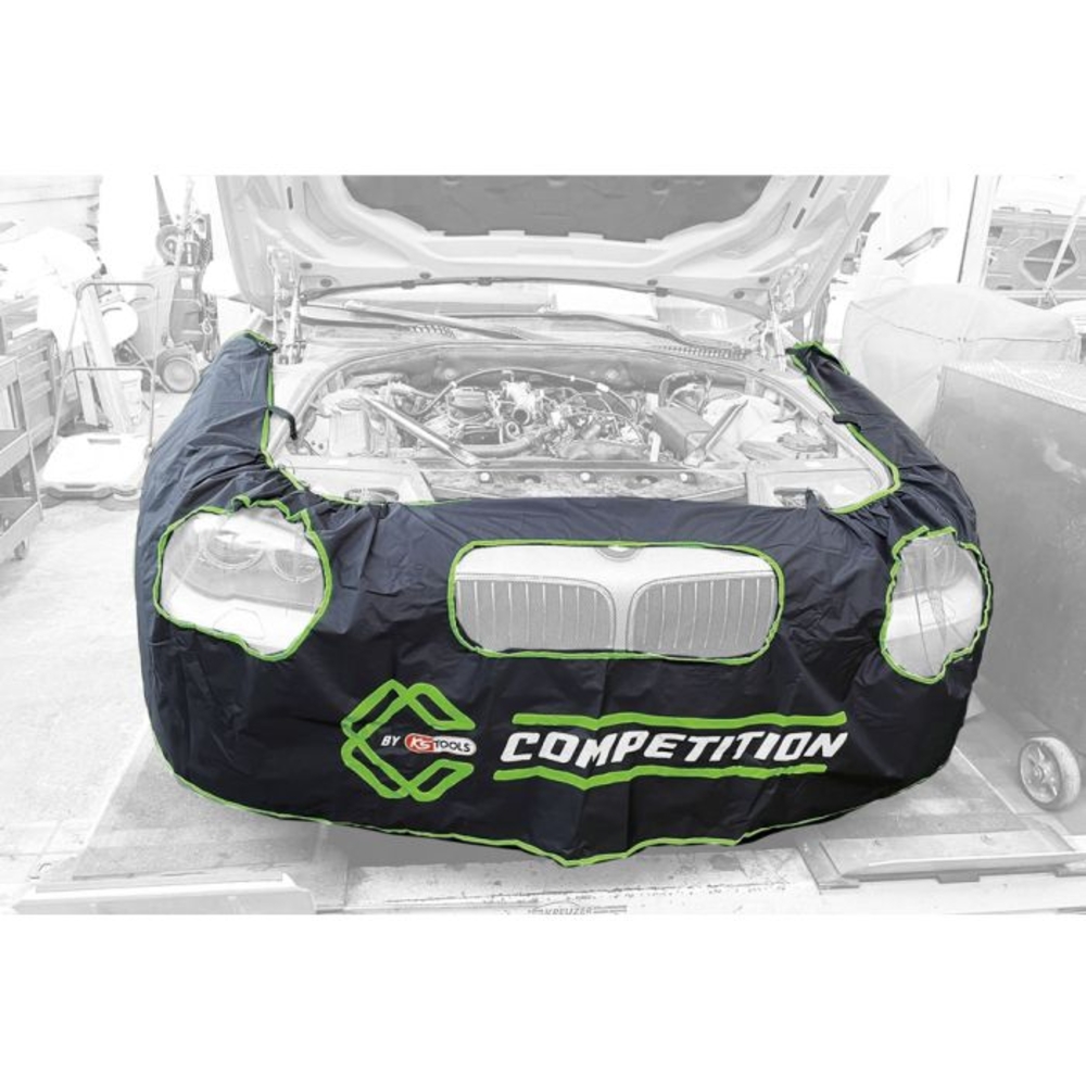 Tablier de protection pour capot de véhicule COMPETITION - KS TOOLS - 512.0600