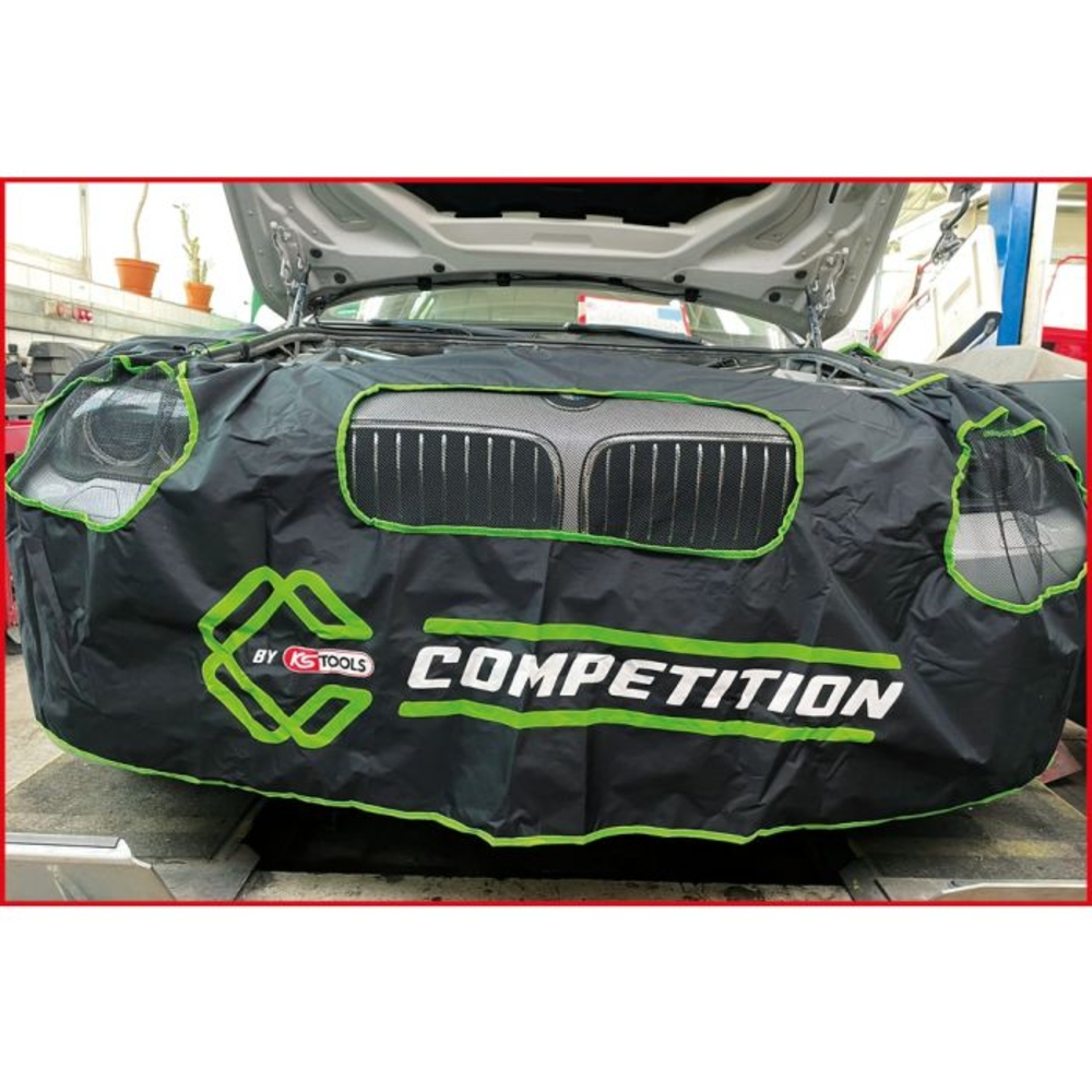 Tablier de protection pour capot de véhicule COMPETITION - KS TOOLS - 512.0600
