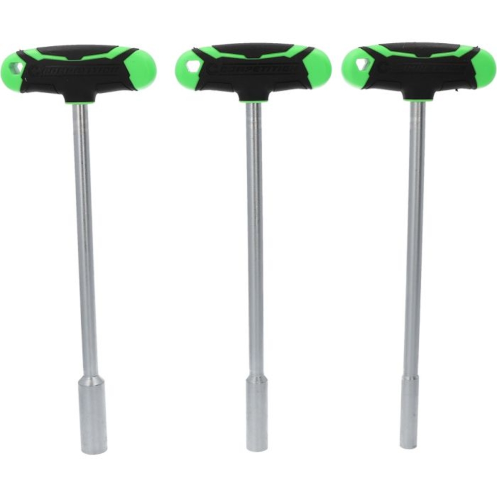 Jeu de tournevis à douille à poignée en T COMPETITION 3 pcs 8 - 13 mm - KS TOOLS - 512.0603
