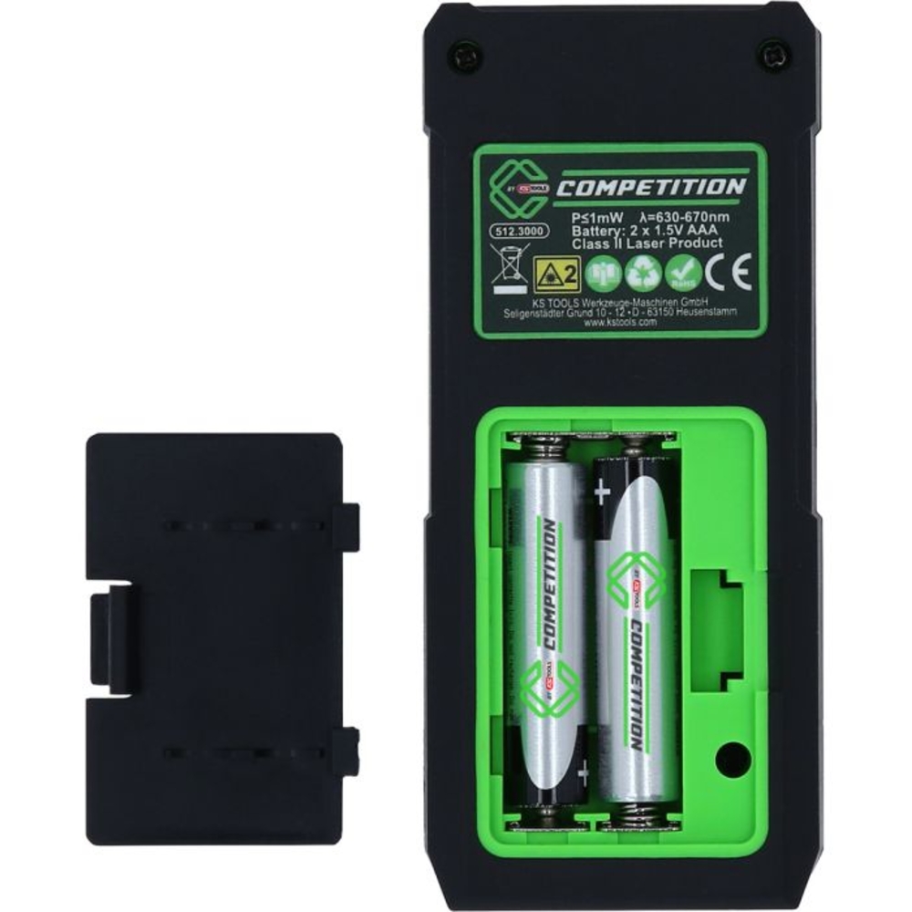 Mètre laser COMPETITION jusqu’à 70 m - KS TOOLS - 512.3000
