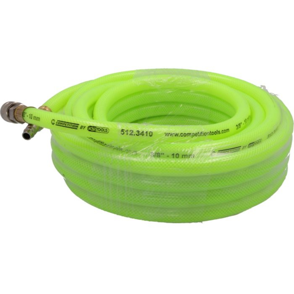 Tuyau pneumatique fluo COMPETITION 10 m D10 mm - KS TOOLS - 512.3410