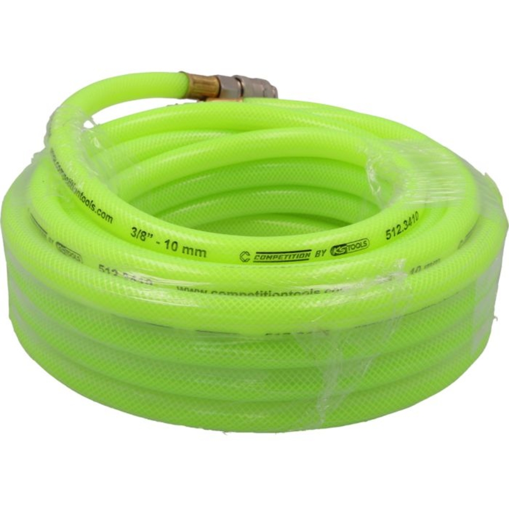Tuyau pneumatique fluo COMPETITION 10 m D10 mm - KS TOOLS - 512.3410