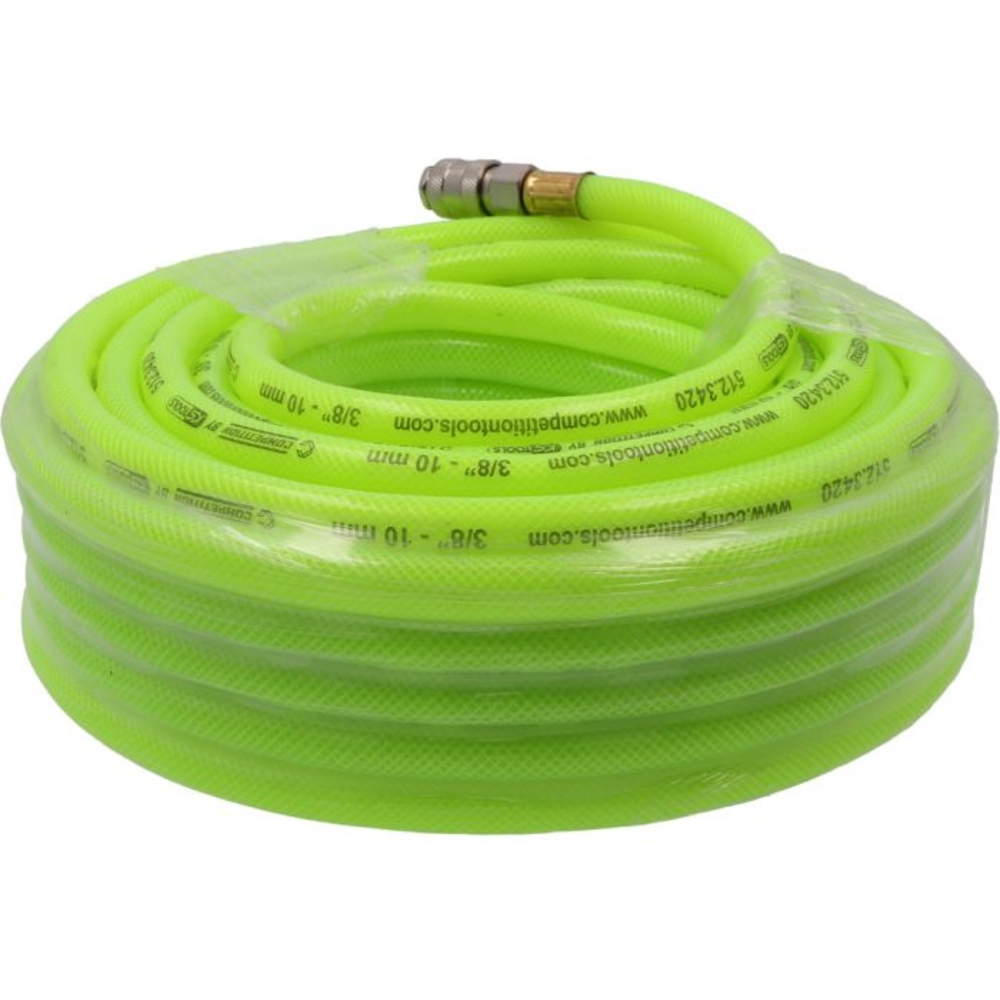 Tuyau pneumatique fluo COMPETITION 20 m D10 mm - KS TOOLS - 512.3420