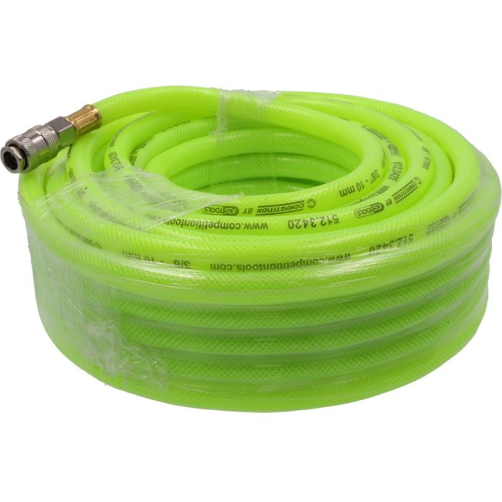 Tuyau pneumatique fluo COMPETITION 20 m D10 mm - KS TOOLS - 512.3420