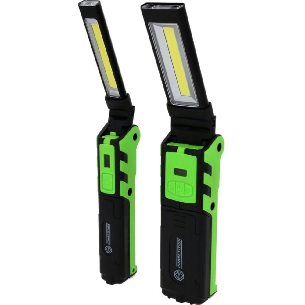 Lampes de travail COMPETITION à LED à variateur de lumière 2 pcs - KS TOOLS - 512.4505