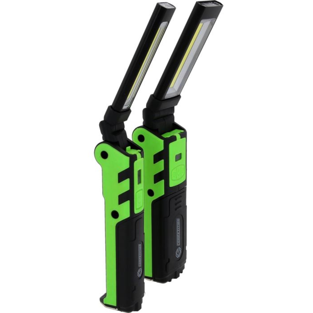 Lampes de travail COMPETITION à LED à variateur de lumière 2 pcs - KS TOOLS - 512.4505
