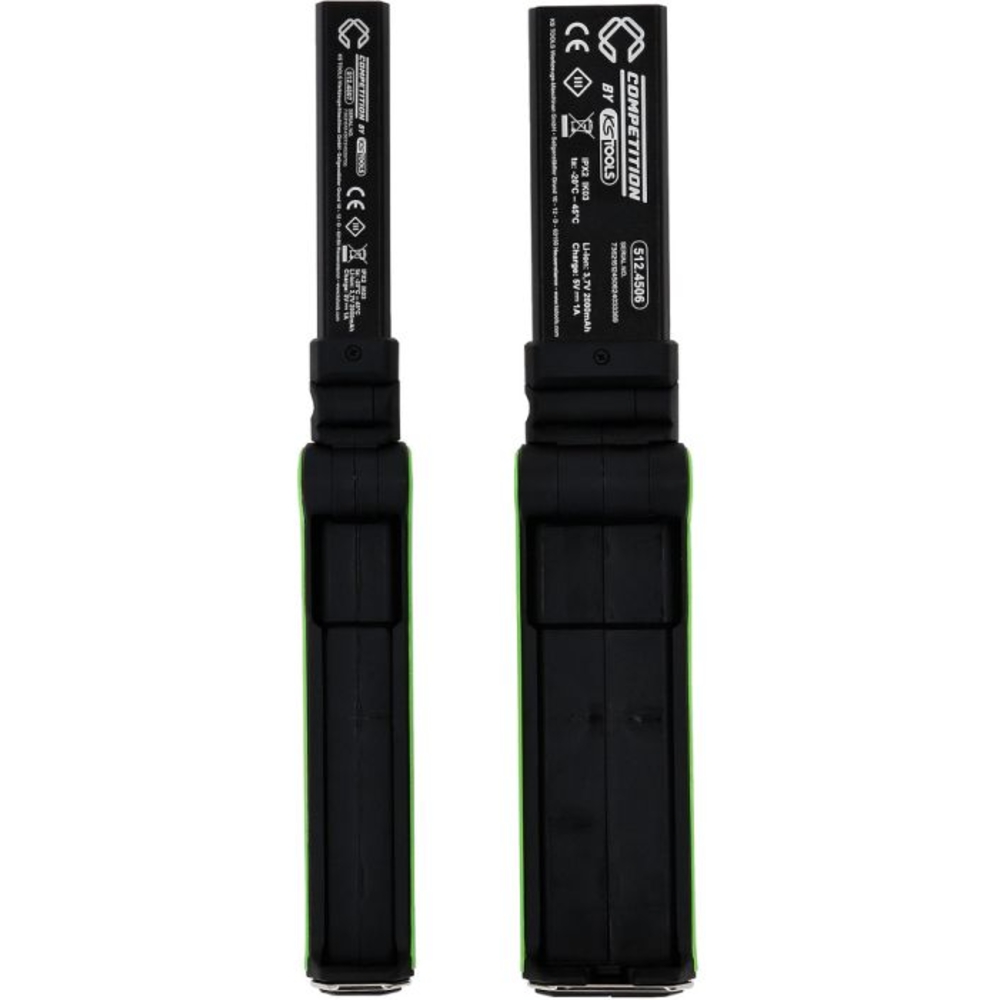 Lampes de travail COMPETITION à LED à variateur de lumière 2 pcs - KS TOOLS - 512.4505