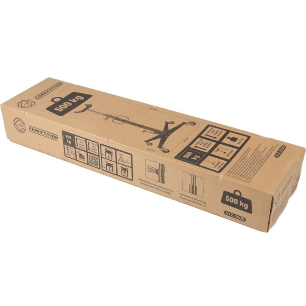 Vérin de fosse COMPETITION 500 kg - KS TOOLS - 512.5005