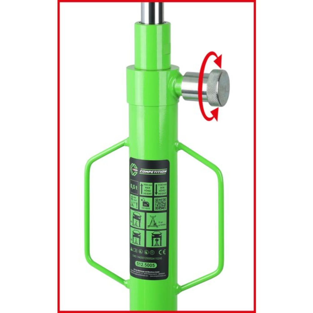 Vérin de fosse COMPETITION 500 kg - KS TOOLS - 512.5005