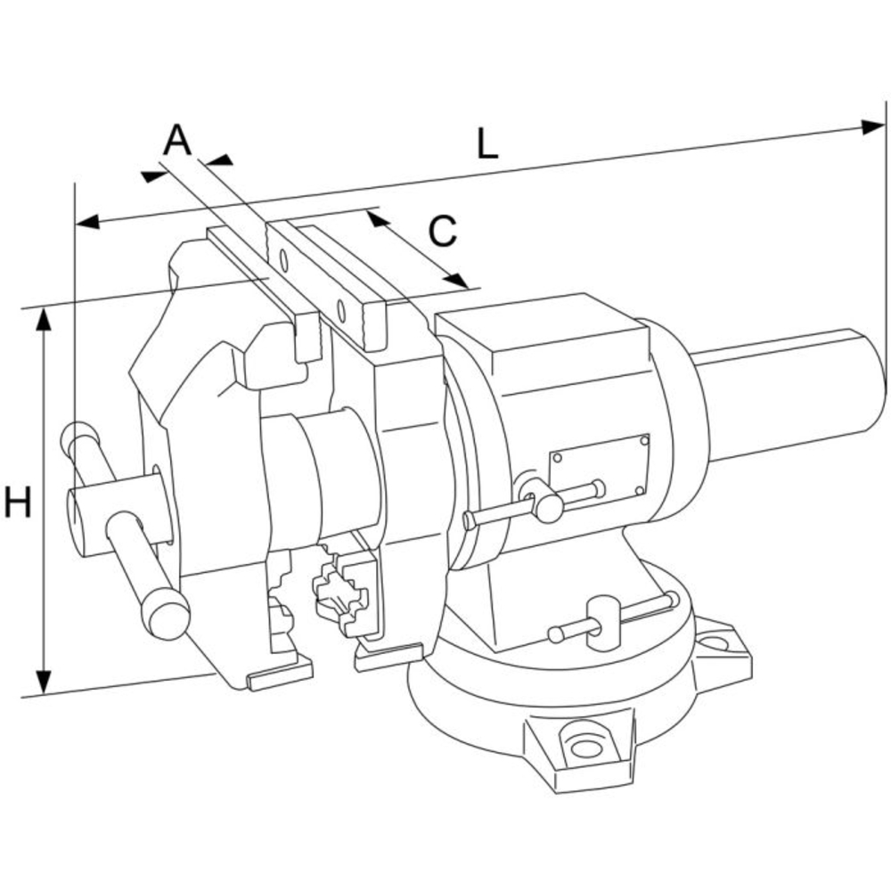 Étau multifonction COMPETITION 2-en-1, 5